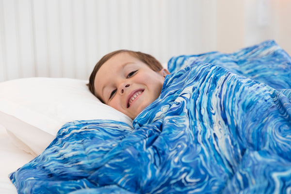 CUSTOM FABRIC OPTIONS ARE TEMPORARILY UNAVAILABLE.                           Sleep Tight™ Weighted Blanket - Custom Fabrics