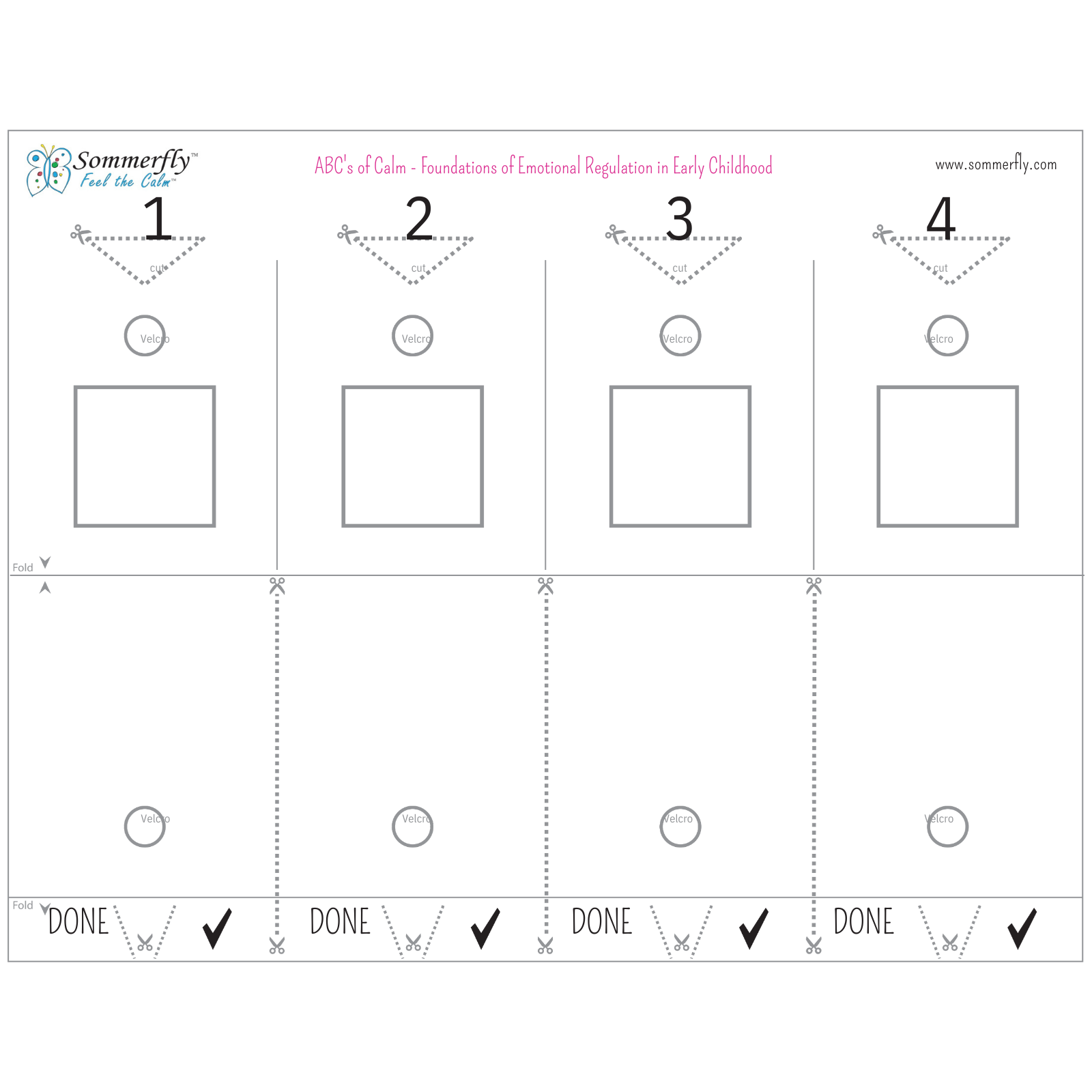 Fly Visual Task Everyday Sensory Solutions: Visual Schedules and Timers – Sommerfly