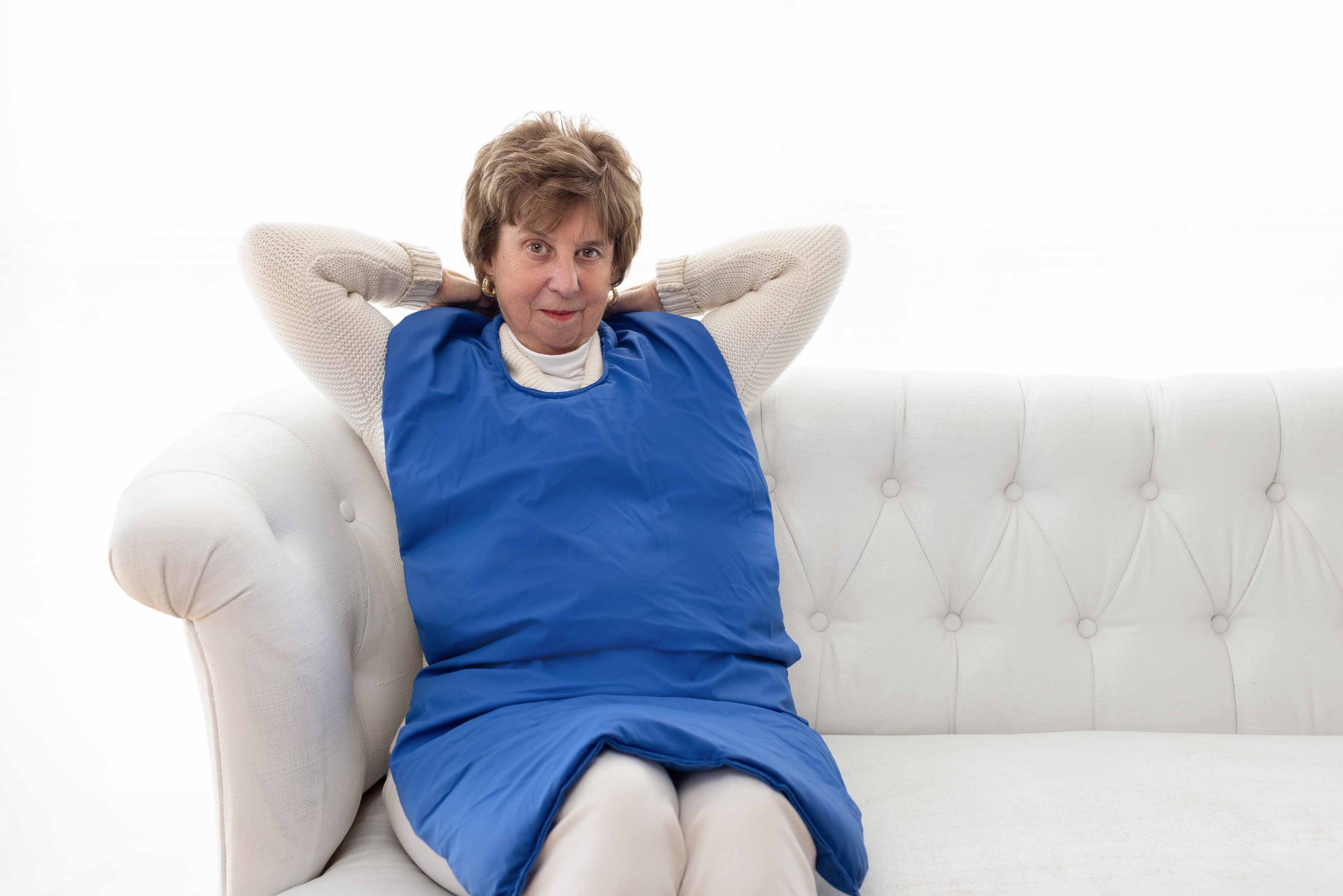 WipeClean™ Relaxer™ TravelSized Weighted Blanket Sommerfly